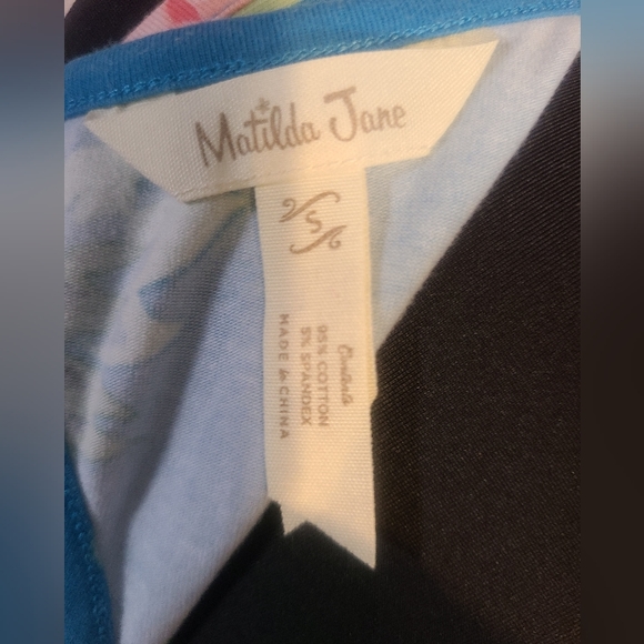 MATILDA JANE Gorgeous Knit Sleeveless Maxi Sun Dress Gathered & Tiered Small - Picture 6 of 6